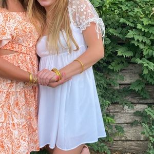 lucy in the sky white dress